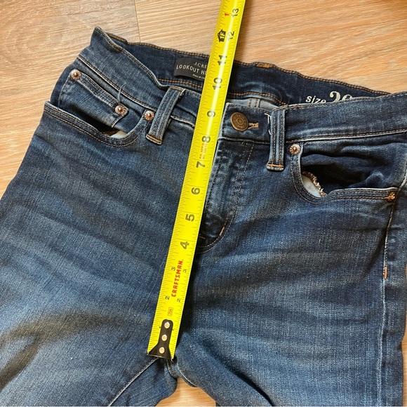 J.Crew The Lookout High-Rise Skinny Jeans – Size 26, Dark Wash - Picture 6 of 8